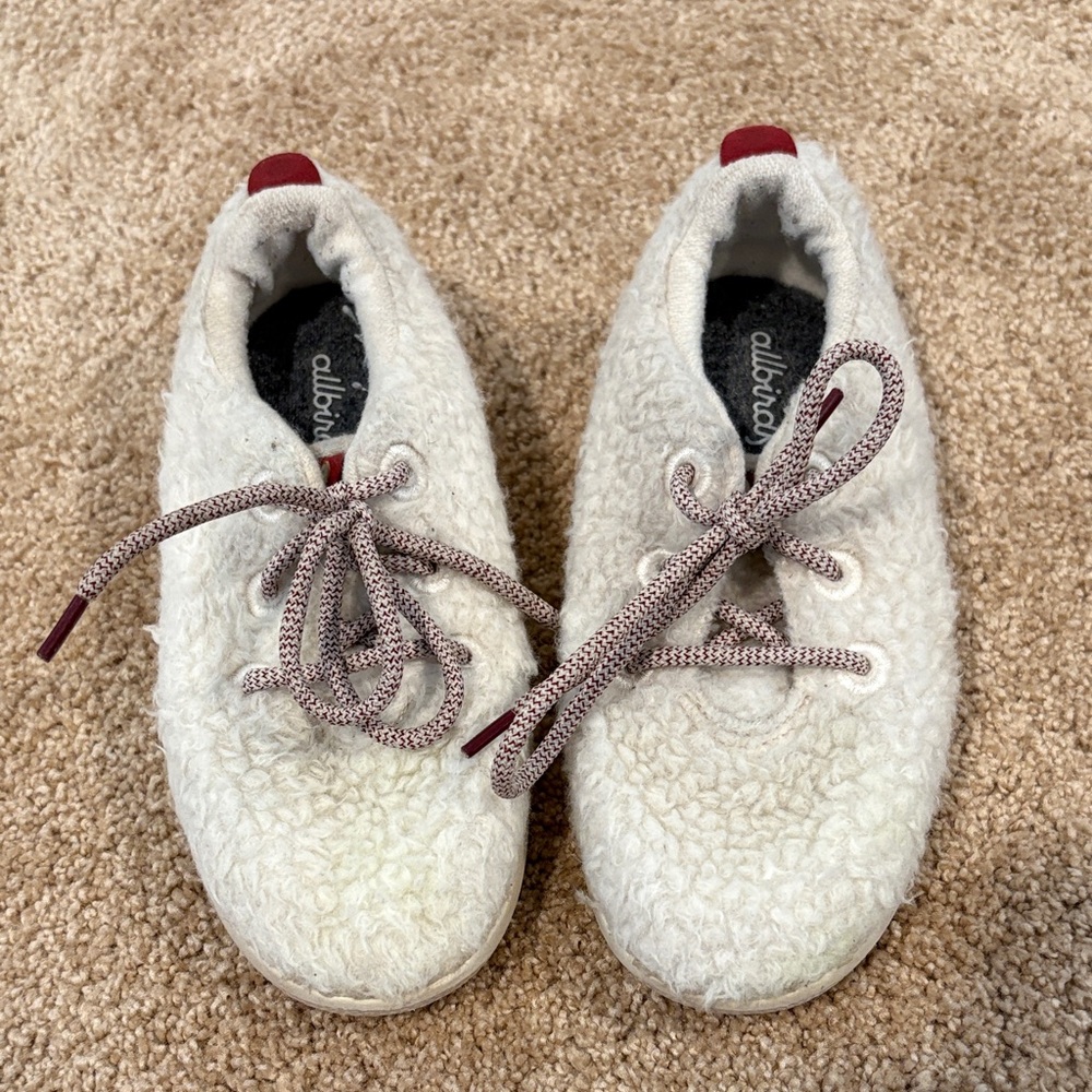 All birds Sherpa plush sneakers